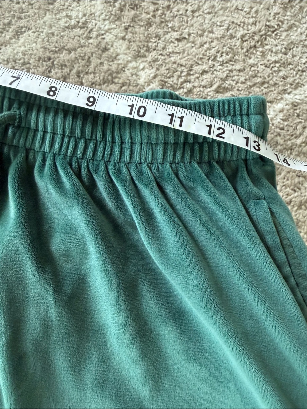 PINK Victoria's Secret Emerald Green Lounge Pants SZ S - Picture 4 of 10